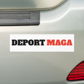 Deport MAGA Anti Trump Autoaufkleber (Auf Auto)