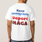 Deport MAGA Men's Value T-Shirt (Rückseite)