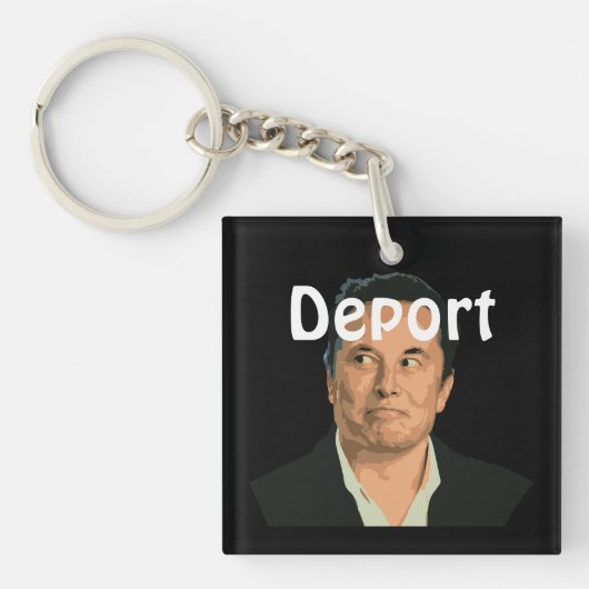 Deport Musk Schlüsselanhänger (Vorderseite)