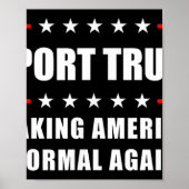 Deport Trump macht Amerika wieder zur Normalität, Poster (Vorne)