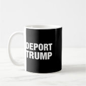 Deport Trump - #resistent Kaffeetasse (Links)