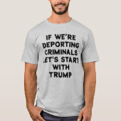 Deport Trump T-Shirt (Vorderseite)