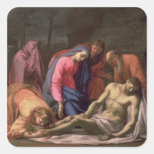 Deposition Quadratischer Aufkleber