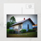 DEPOT - Parrott, Georgien Postkarte (Vorne/Hinten)