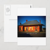 DEPOT - Rochelle, Georgien Postkarte (Vorne/Hinten)