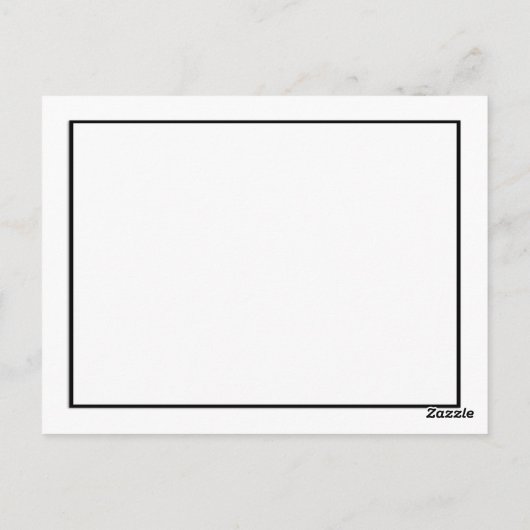 Depp Award Custom Postcard Postkarte (Rückseite)