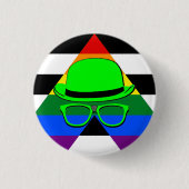 Depp Night Straight Ally Button (Vorderseite)