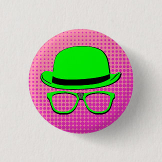 Depp Night Trivia Retro Geek Button