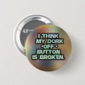 Deppabzeichen Button (Vorne & Hinten)