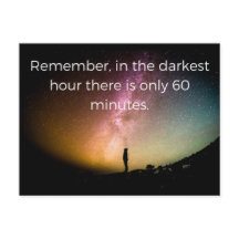 Depression Anführungskarte