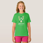 Depression Awareness Ribbon Angel Art Custom Shirt (Vorne ganz)