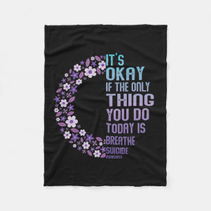 Depression Awareness Suicide Prevention 14 Fleecedecke