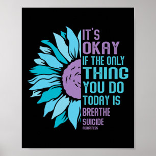 Depression Awareness Suicide Prevention 16 Poster