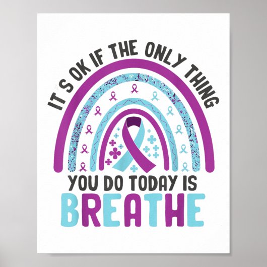 Depression Awareness Suicide Prevention  Poster (Vorne)