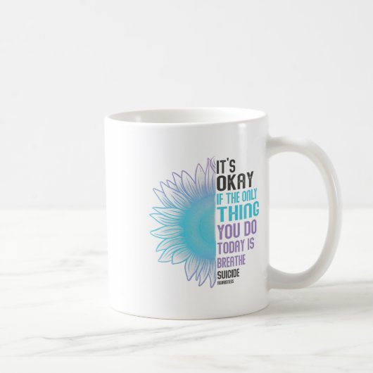 Depression Awareness Suizid Prevention 4 Kaffeetasse (Rechts)