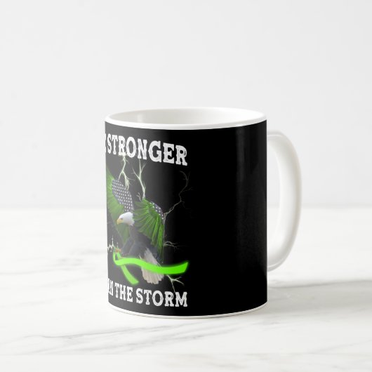 Depression Eagle sein starkes Bewusstsein für psyc Kaffeetasse (VorderseiteRechts)