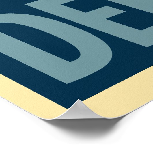 Depression (FDR): Obama-Parodie-Poster Poster (Ecke)