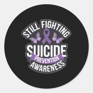 Depression Fighting Suicide Prevention Awareness S Runder Aufkleber