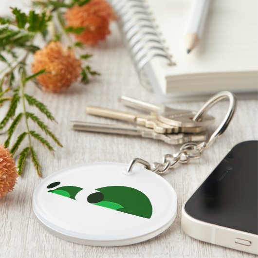 Depression frog schlüsselanhänger (Vorderseite rechts)