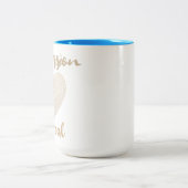 Depression ist real zweifarbige tasse (Mittel)
