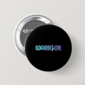 Depression Krieger gegen Suizid Angst Bewusstsein Button (Vorne & Hinten)