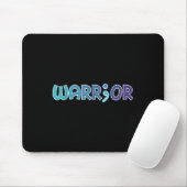 Depression Krieger gegen Suizid Angst Bewusstsein Mousepad (Mit Mouse)