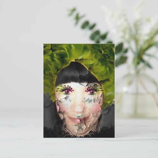 Depression Postkarte (Stehend Vorderseite)