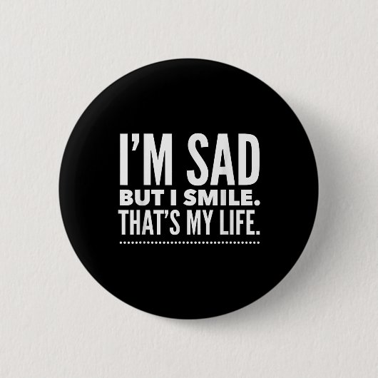 Depression Psychische Gesundheit Bewusstsein Button (Vorderseite)