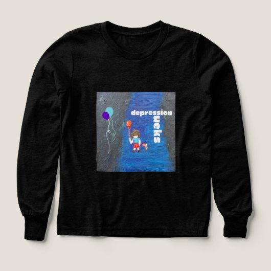 Depression Sind zum Kotzen Übertreibung (Design Vorderseite)
