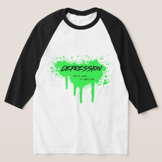 Depression so sieht das aus F Depression T-Shirt (Ablage )