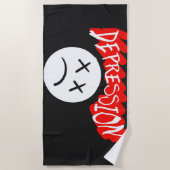 Depression Strandtuch (Vorderseite)