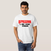 Depression T-Shirt (Vorne ganz)