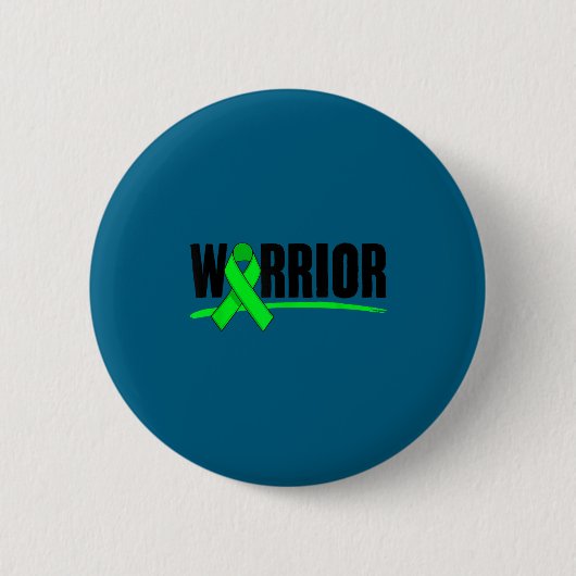 Depression Warrior Ribbon Mental Health Awareness  Button (Vorderseite)