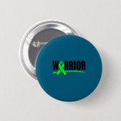 Depression Warrior Ribbon Mental Health Awareness  Button (Vorne & Hinten)