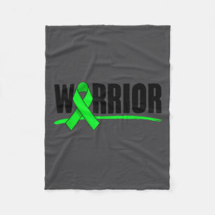 Depression Warrior-Schleife Bewusstsein für psychi Fleecedecke