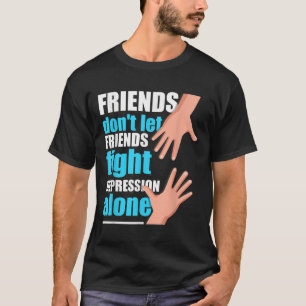 Depressionen Shirt Männer Frauen Suizidprävention