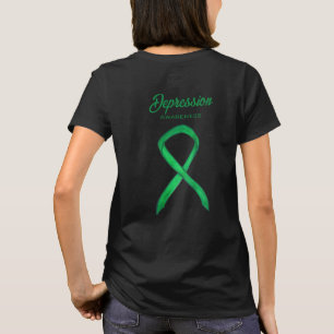 Depressions-Bewusstseins-Schleifen-Kunst individue T-Shirt