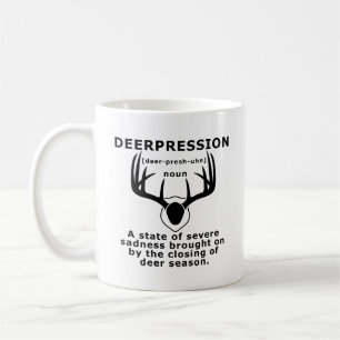 Depressions-Witzige-Jagd-Tasse Kaffeetasse