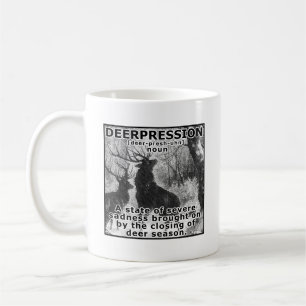 Depressions-Witzige-Jagd-Tasse Kaffeetasse