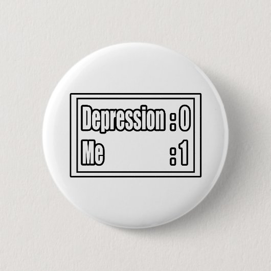 Depressionsanzeiger Button (Vorderseite)