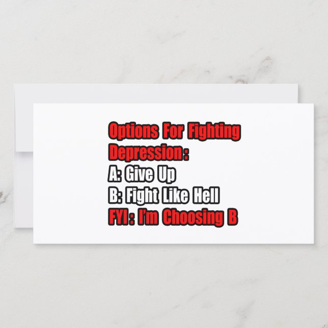 Depressionsbekämpfungsoptionen (Vorderseite)