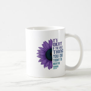 Depressionsbewusstsein Selbstmordprävention Tank T Kaffeetasse
