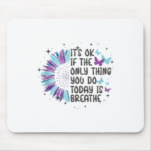 Depressionsbewusstsein Selbstmordprävention Tank T Mousepad