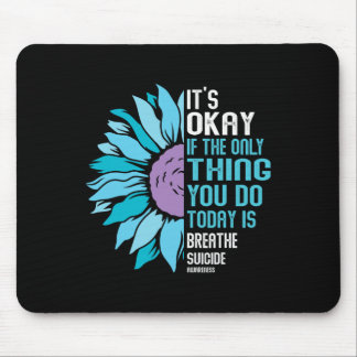 Depressionsbewusstsein Suizidprävention 9 Mousepad