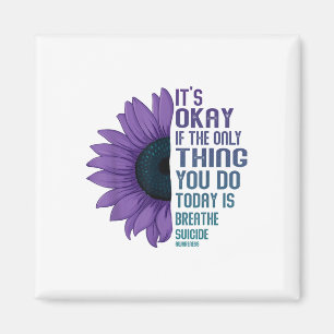 Depressionsbewusstsein Suizidprävention  Magnet