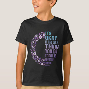 Depressionsbewusstsein Suizidprävention T-Shirt