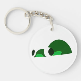 Depressionsfrosch Schlüsselanhänger