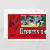 Depressionspalast Postkarte (Vorne/Hinten)