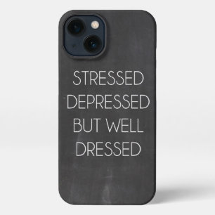 Depressiv, aber gut gekleidet  iPhone 13 hülle
