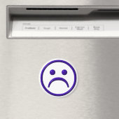 Depressiv, traurig und blau magnet (In Situ (Geschirrspüler))